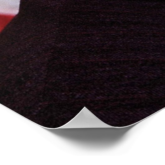 George W Bush Poster (Ecke)