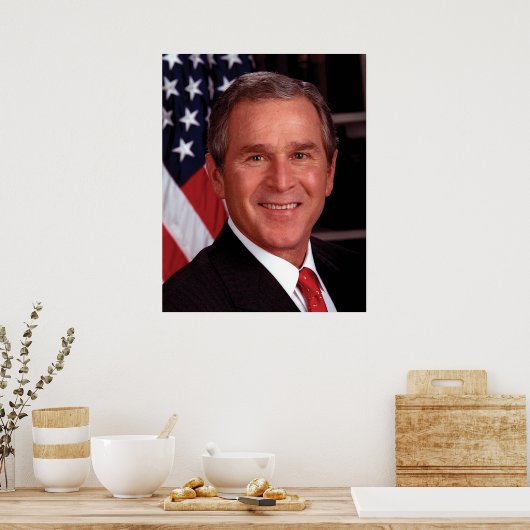George W Bush Poster (Küche)