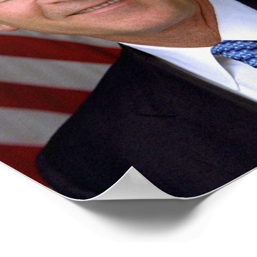 George W Bush Poster (Ecke)