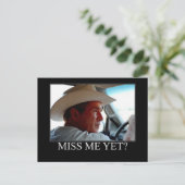 George W. Bush Postkarte (Stehend Vorderseite)
