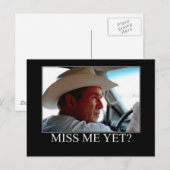 George W. Bush Postkarte (Vorne/Hinten)