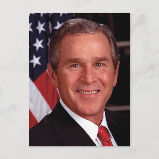 George W Bush Postkarte (Vorderseite)