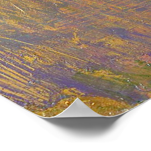 George W. Lambert 1923, die Tochter des Squatters Poster (Ecke)