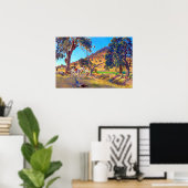 George W. Lambert 1923, die Tochter des Squatters Poster (Heimbüro)