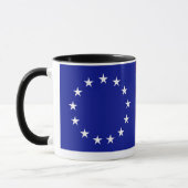 George Washington & 13-Sterne Flag Tasse (Links)