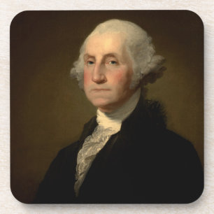 George Washington 1. amerikanischer Präsident von  Getränkeuntersetzer