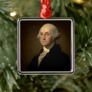 George Washington 1. amerikanischer Präsident von  Ornament Aus Metall