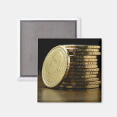 George Washington $1 Präsident Coin Stack Magnet (Vorderseite/Rückseite)