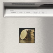 George Washington $1 Präsident Coin Stack Magnet (In Situ (Geschirrspüler))