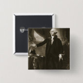 George Washington, 1. Präsident des vereinigten Button (Vorne & Hinten)