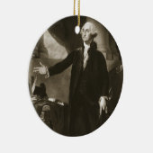 George Washington, 1. Präsident des vereinigten Keramikornament (Rechts)