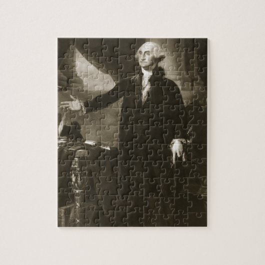 George Washington, 1. Präsident des vereinigten Puzzle (Vertikal)