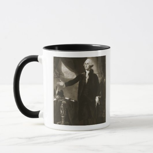 George Washington, 1. Präsident des vereinigten Tasse (Links)