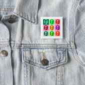 George Washington Abstrakt Button (Beispiel)