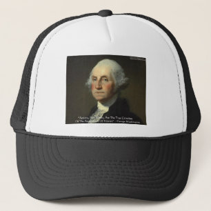 George Washington "Actions Not Words" Weisheit gib Truckerkappe