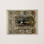 George Washington als Freimaurer-Porträt, 1867 Puzzle (Horizontal)