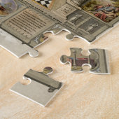 George Washington als Freimaurer-Porträt, 1867 Puzzle (Seite)