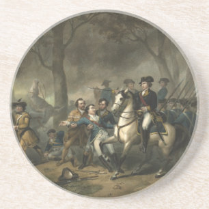 George Washington als Soldat-Untersetzer Untersetzer