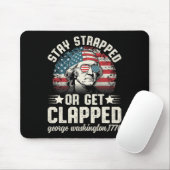 George Washington am 4. Juli Bleibe oder erwischt Mousepad (Mit Mouse)