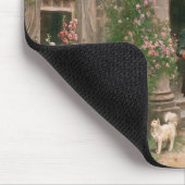 George Washington an Bartrams Garten Mousepad (Ecke)