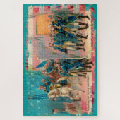 George Washington and Troops Large Puzzle (Vertikal)