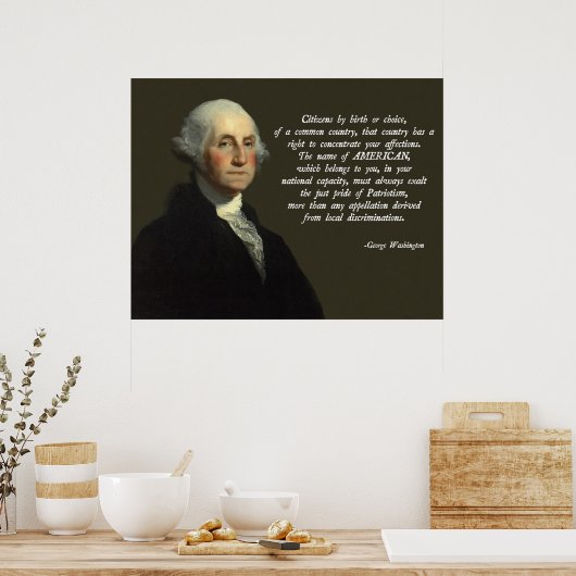 George Washington Assimilation Poster (Küche)