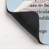 George Washington auf dem MilitärMousepad Mousepad (Ecke)
