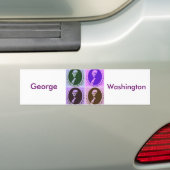 George Washington Autoaufkleber (Auf Auto)