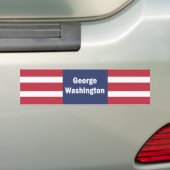 George Washington Autoaufkleber (Auf Auto)