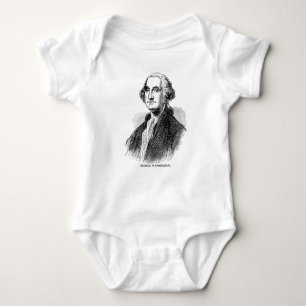 George Washington Baby Strampler