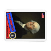 George Washington Baseball Card Magnet (Horizontal)