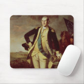George Washington bei Princeton, 1779 Mousepad (Mit Mouse)