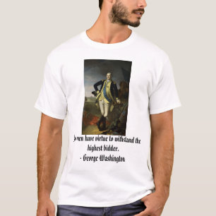 George Washington bei Princeton, wenige Männer T-Shirt