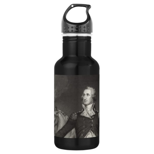 George Washington bei Trenton Edelstahlflasche (Vorderseite)