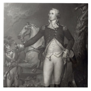 George Washington bei Trenton Fliese