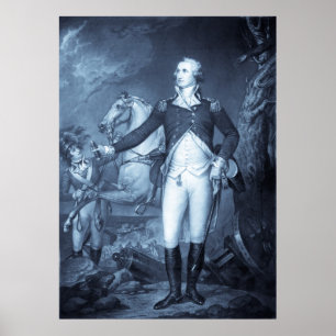George Washington bei Trenton Poster/Print Poster