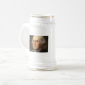 George Washington Bierglas (Vorderseite Links)