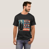 George Washington Bleib bewaffnet oder krieg eine T-Shirt (Vorne ganz)