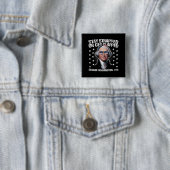 George Washington bleibe oder aufgeklatscht werden Button (Beispiel)