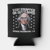 George Washington bleibe oder aufgeklatscht werden Dosenkühler (Vorderseite)