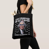 George Washington bleibe oder aufgeklatscht werden Tasche (Von Nahem)