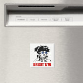 George Washington Brexit 1776 EU Flag Sonnenbrille Magnet (In Situ (Geschirrspüler))