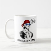 George Washington Brexit 1776 EU Flag Sunglasses Kaffeetasse (Links)