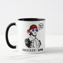 George Washington Brexit 1776 EU Flag Sunglasses Tasse