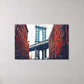 George Washington Bridge Canvas Print Leinwanddruck (Vorderseite)
