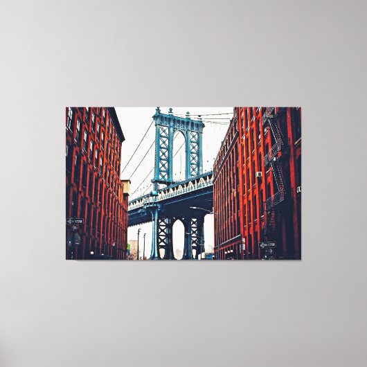 George Washington Bridge Canvas Print Leinwanddruck (Vorderseite)