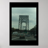 George Washington Bridge Foto Poster (Vorne)