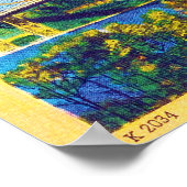 George Washington Bridge, New York City Poster (Ecke)