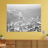 George Washington Bridge NYC Fotograf - 2 Leinwanddruck (Insitu (Wohnzimmer))