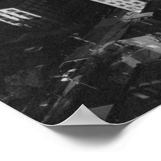 George Washington Bridge NYC Fotograf Poster (Ecke)